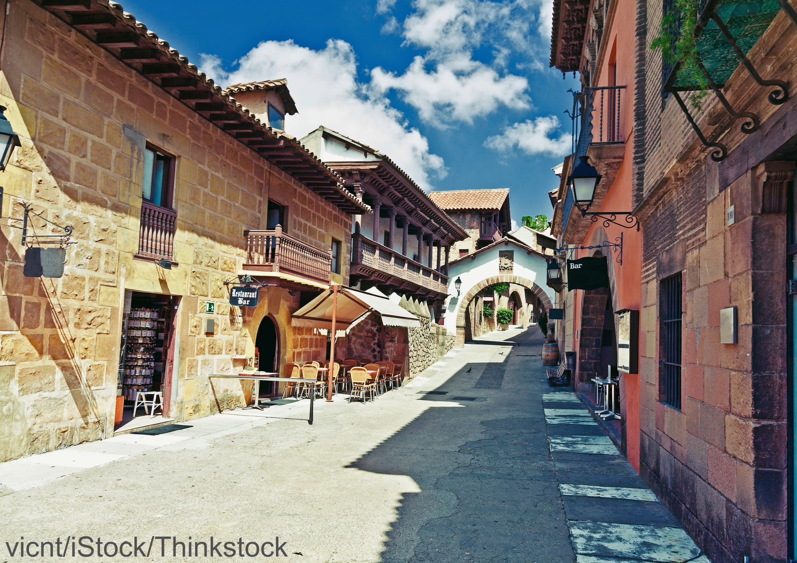 poble espanyol de montjuïc